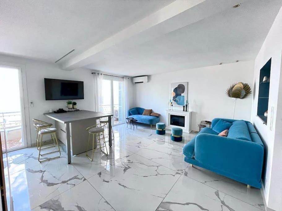 Beach Front, Superbe Appartement Pour 4 Personnes Nice Exterior foto